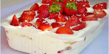 EINFACH HIMMLISCH! ERDBEER TIRAMISU MIT WEISSE SCHOKOLAD