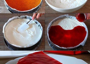 Philadelphiatorte mit Himbeeren, unglaublich lecker