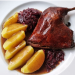 Entenkeule Rotkohl Kartoffeln
