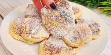  Apfelküchlein wie von Oma, shcmecken super!