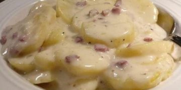 Bechamel – Kartoffeln 