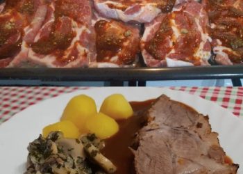 Schweinenacken mit Biersauce, Einfach Schmakofatz!