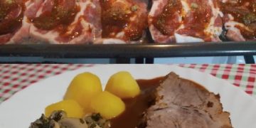 Schweinenacken mit Biersauce, Einfach Schmakofatz! 