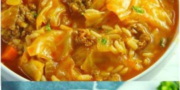 Kohlrouladensuppe ist ein köstliches Rezept