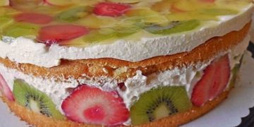 Obst Quark Torte