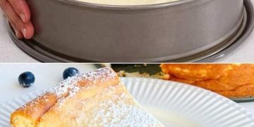 Quarkkuchen in 10 Min. Omas älteres Rezept