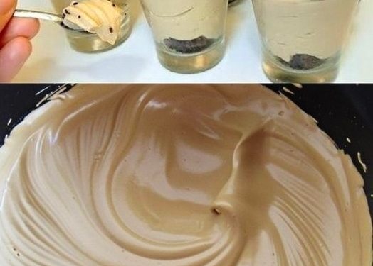 Käsekuchen Muffins gefüllt mit Vanillepudding – Alte Oma Rezepte