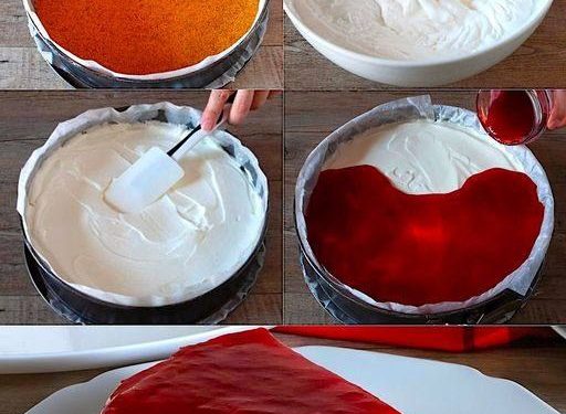 SUperleckere Philadelphiatorte mit Himbeeren, die ist ein Muss 